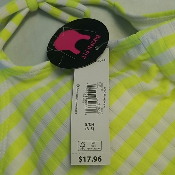 Women's juniors swimsuit. - Picture 3 of 3